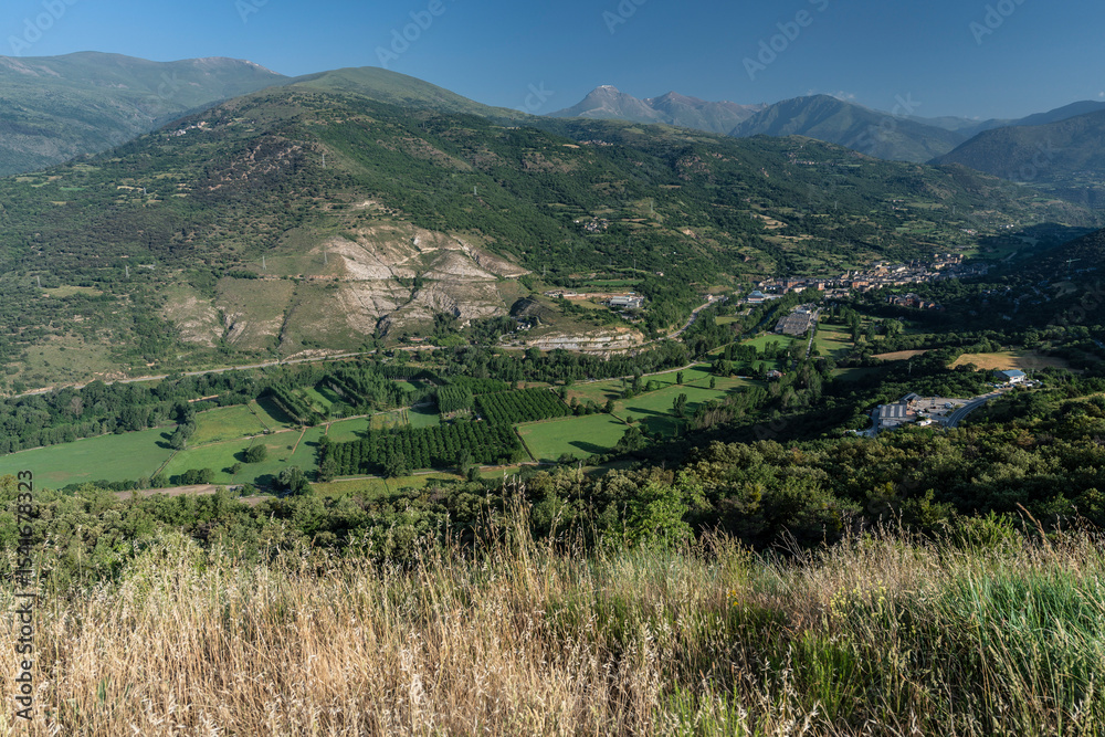 Naklejka premium Pallars Sobirà region, Lleida, Catalonia, Spain