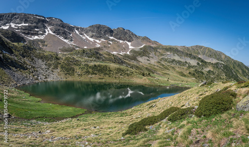 Estanyo Lake, Sorteny Valley Natural Park, Ordino district, Andorra, Europe