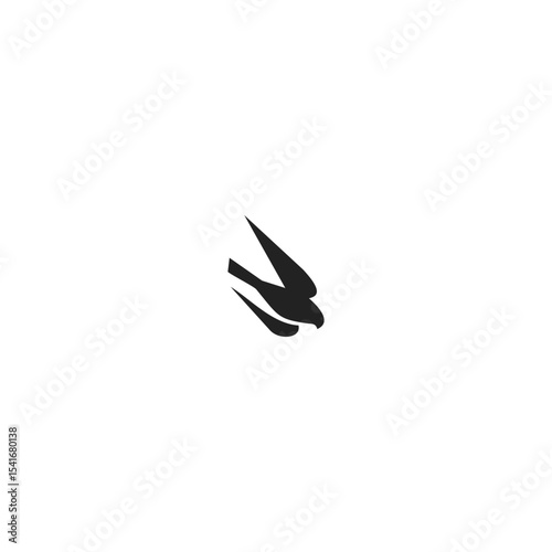 Falcon Swooping Vector