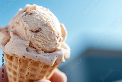 ice cream in a cone
