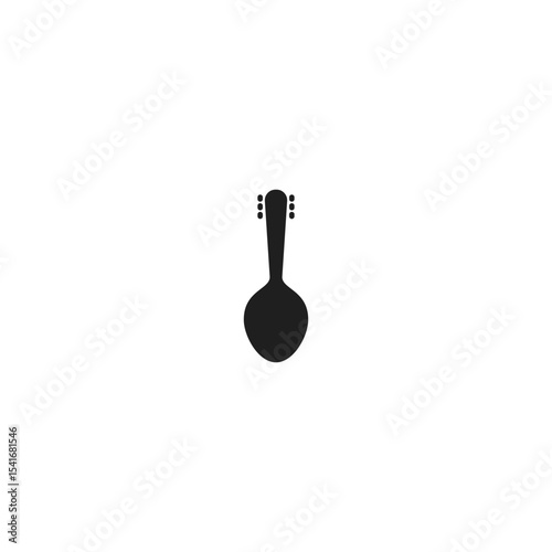 Guitar Spoon Vector