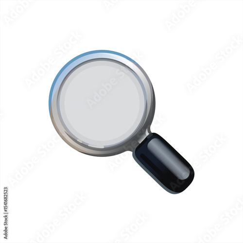 Magnifying glass clipart, emoji magnifying glass, search icon, icon, search icon vector, search icon, magnifying glass 3d. Vector 10 eps.