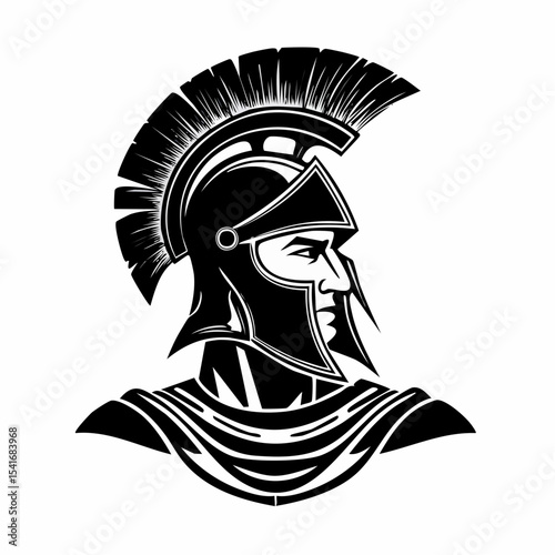 Gladiator Vector Image. Gladiator Ready Image Illustrations on white background.