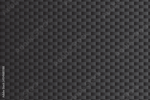 Abstract black and gray interlocking rectangular pattern background