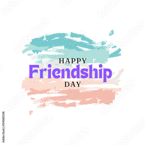 Cool Typography for Happy Friendship Day