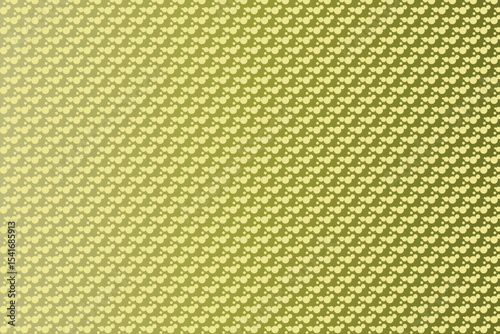 Abstract olive green and pale yellow circle pattern background