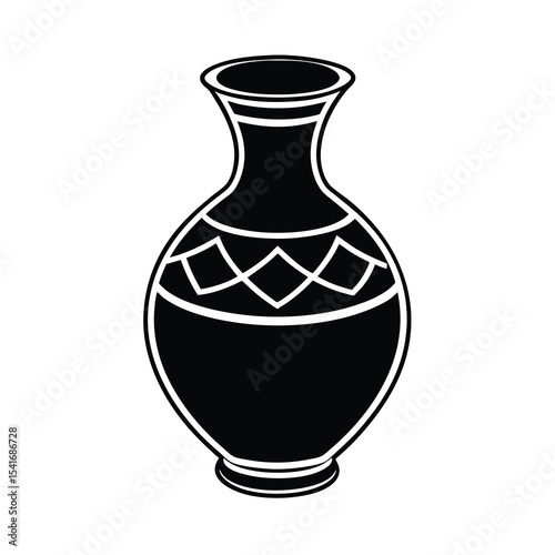 elegant vase decorative pottery home décor art