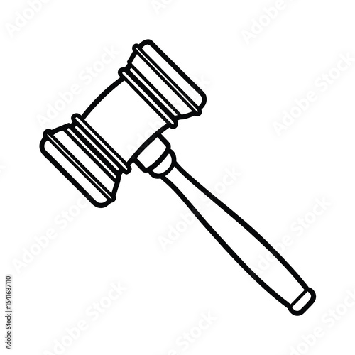 gavel auction law legal justice court judge symbol