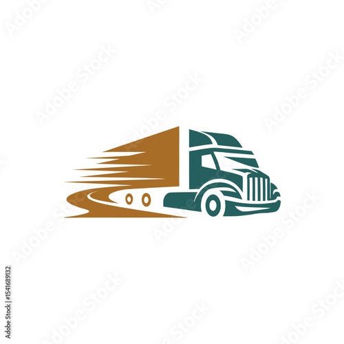 Trucking and Logistics Logo