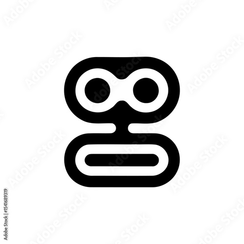 Modern Robot Alien Logo