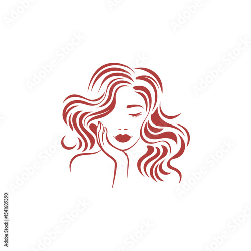 Elegant Woman Beauty Logo