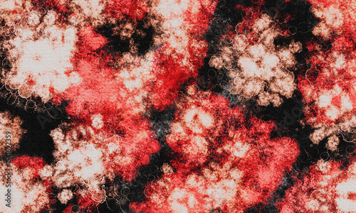 black ,red  and white paper texture background