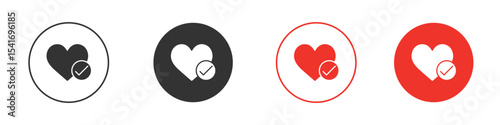 Good health icon Logos. Flat Vector Icon Design Template