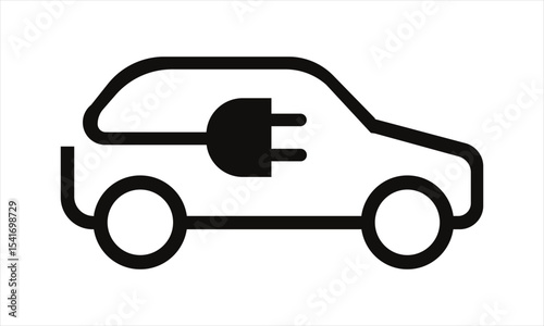 electric cars hybrid battery premium vector icons eps	
