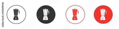 Juicer icon Logos. Flat Vector Icon Design Template