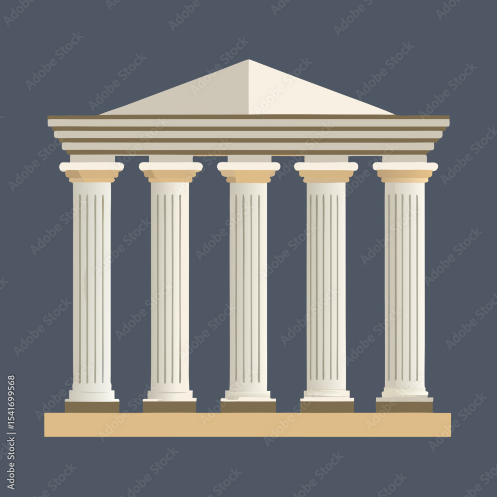 Obraz premium ancient greek column