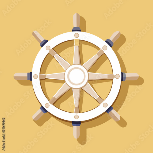 ship steering wheel