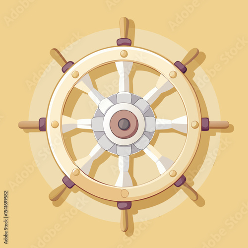 ship steering wheel