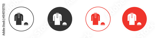 Ramadan clothes icon Logos. Flat Vector Icon Design Template