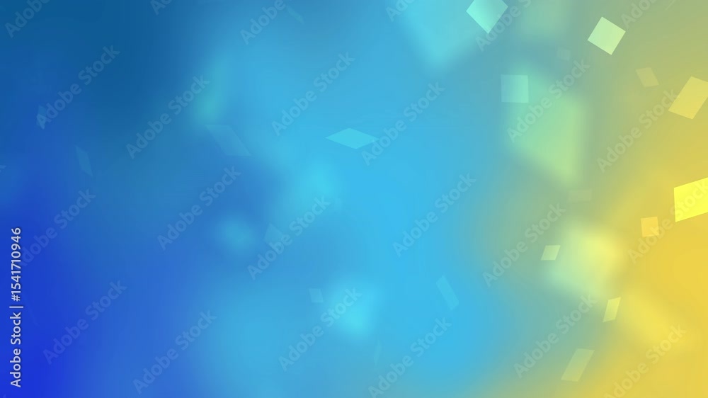 Astratto sfumato blu e giallo