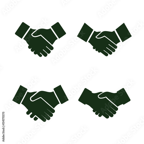 handshake vector illustration