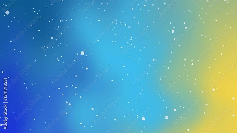 Sfumato di Azzurro e Giallo con Punti Luce