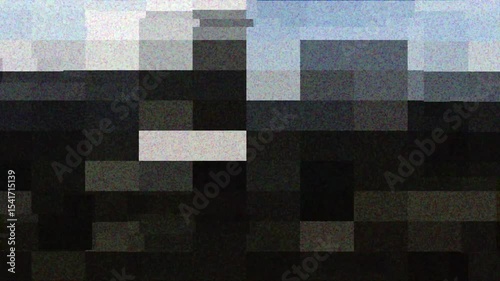 Digital Design Abstract Animation Noise Pixel Glitch Error Damage Video