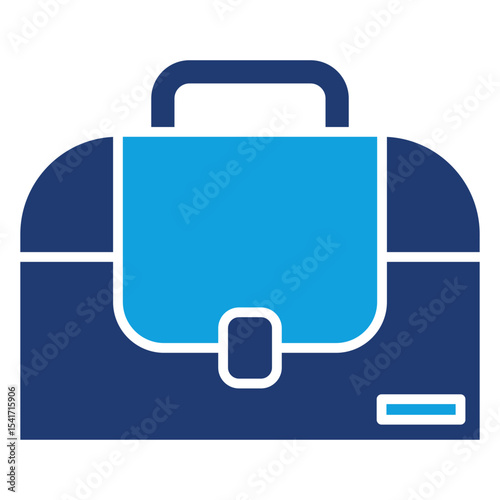 Business Flat Blue Icon