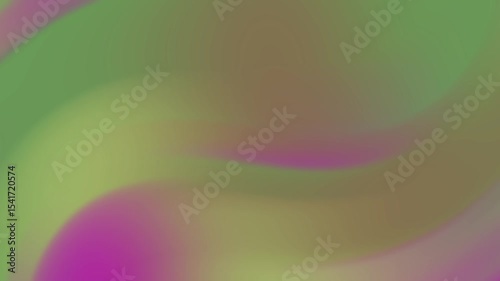 Abstract colorful wave patterns blending shades of green, pink, and yellow for artistic use