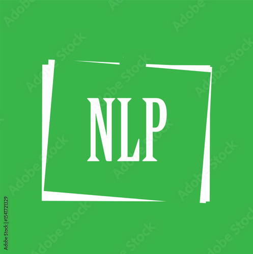 natural language processing vector icon