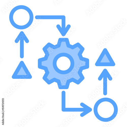 Methodology Blue Icon