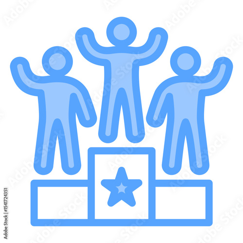 Competition Blue Icon