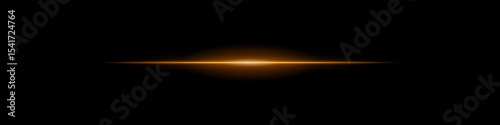 Elegant soft golden horizontal beam glowing on a dark background. A subtle flare evoking sunrise energy, cinematic transitions, or the first blink of futuristic awakening.