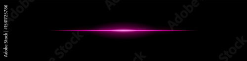 Elegant soft purple horizontal beam glowing on a dark background. A subtle flare evoking sunrise energy, cinematic transitions, or the first blink of futuristic awakening.