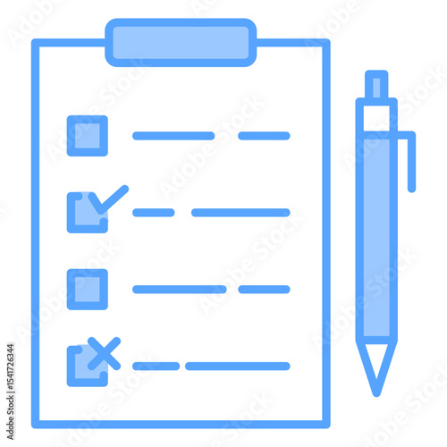 Compliance Test Blue Icon