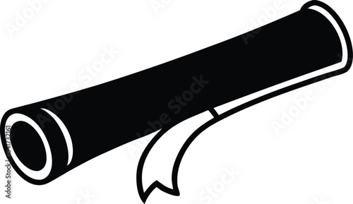 vector illustration of an old microphone