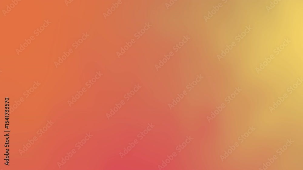 Sfumato cromatico arancio-giallo