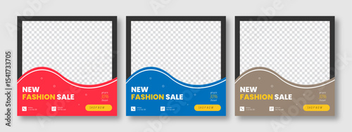 Social media post for sale and marketing. Minimalistic editable fashion product advertising banner. elegant sale and discount promotional advertising banner.