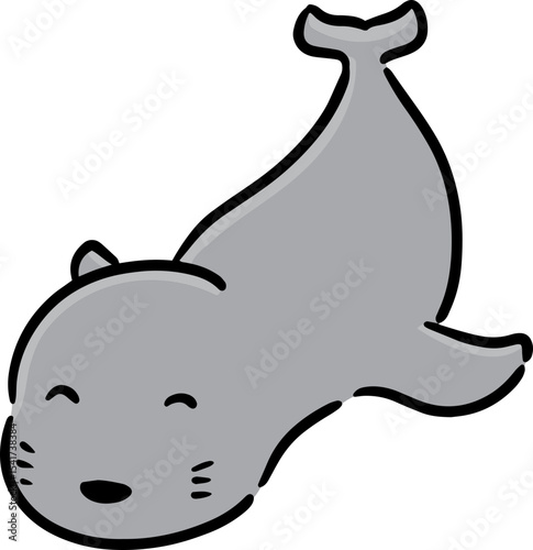 Illustration of sea lion
