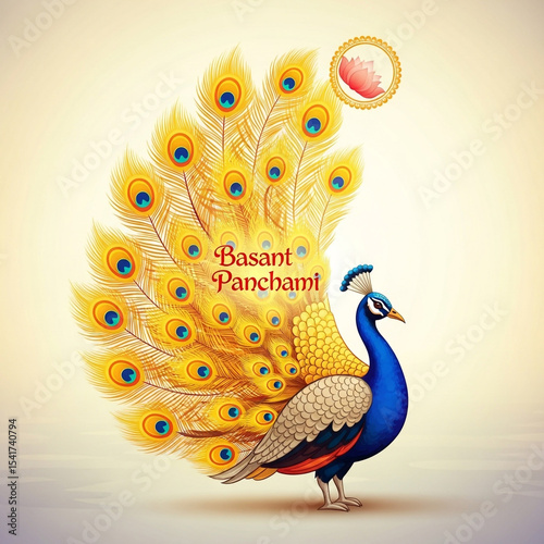 Basant Panchami Peacock Fes...