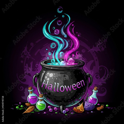 Halloween Witch's Cauldron ...