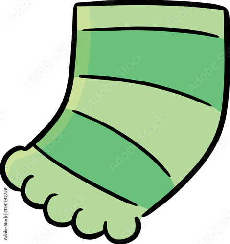 Illustration of sock
