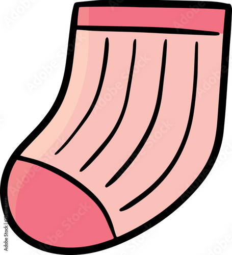 Illustration of sock
