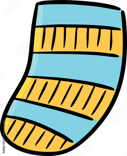 Illustration of sock
