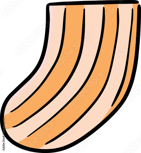 Illustration of sock
