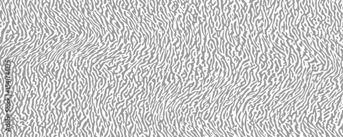 Grunge halftone gradient background. Faded grit noise texture. White and black sand wallpaper. Retro pixelated backdrop. Anime or manga style comic overlay. Vector dynamic dot textured template