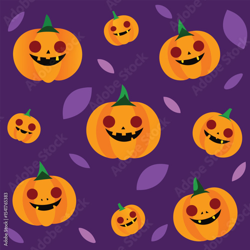 halloween seamless background