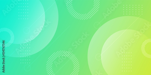 background banners. full of colors, bright green gradations