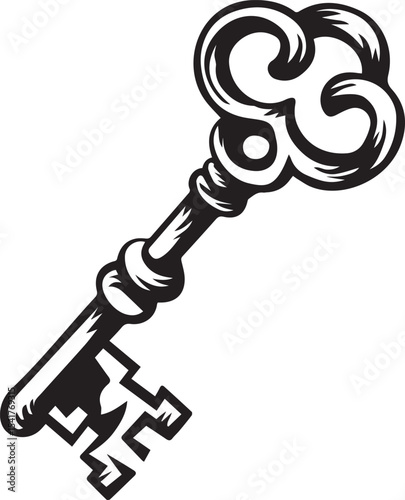 key, lock, security, metal, silhouette, shape, access, password, outline, open, unlock, tool, privacy, vintage, protection, mechanism, hole, gear, symbol, antique photo
