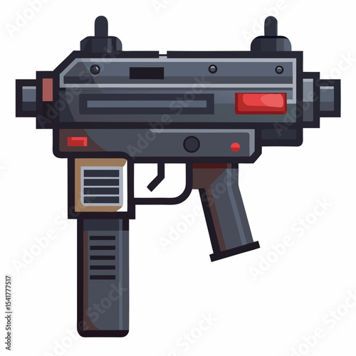vector illustration of a joystick
